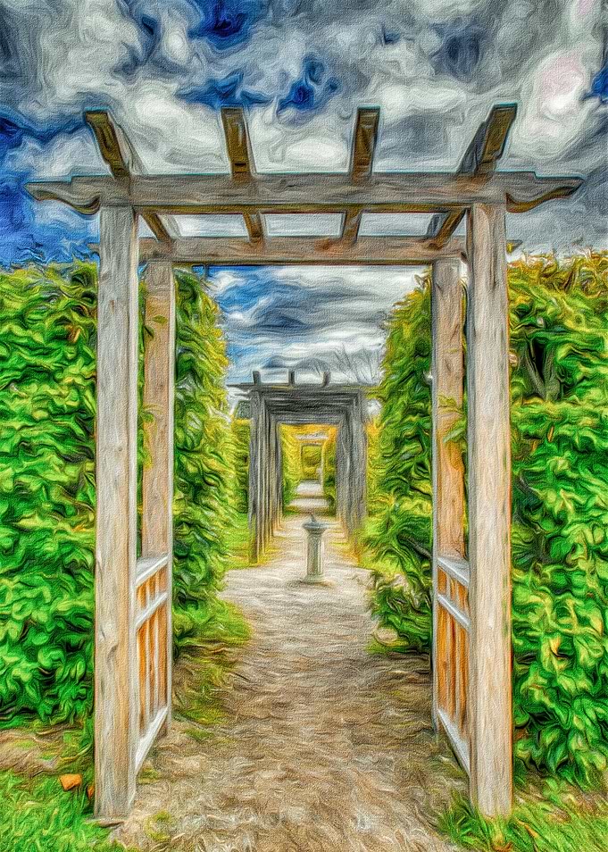 Garden Maze Sundial