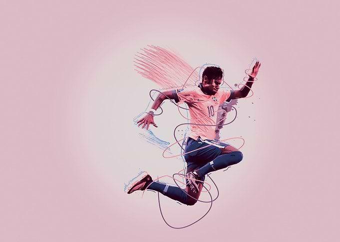 Abstract Neymar