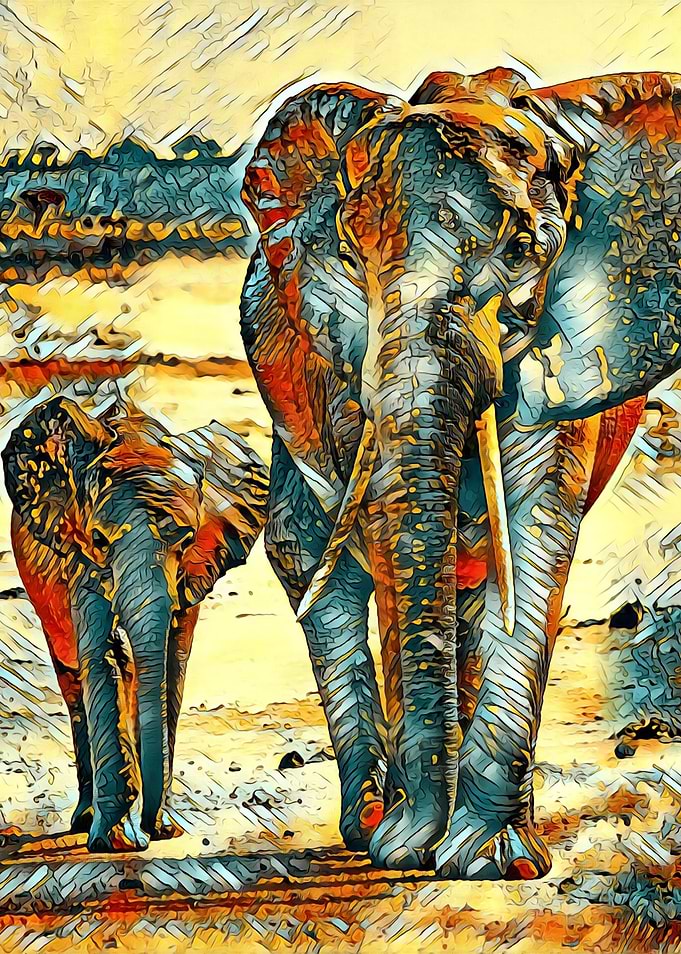 AnimalArt Elephant 001