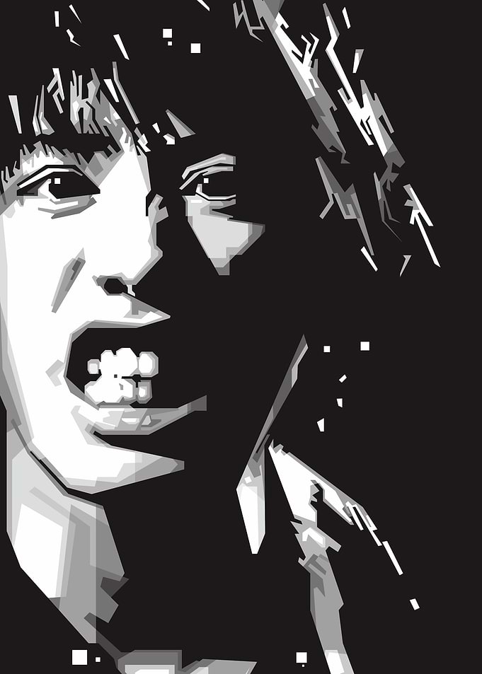 Grayscale Cool Portrait