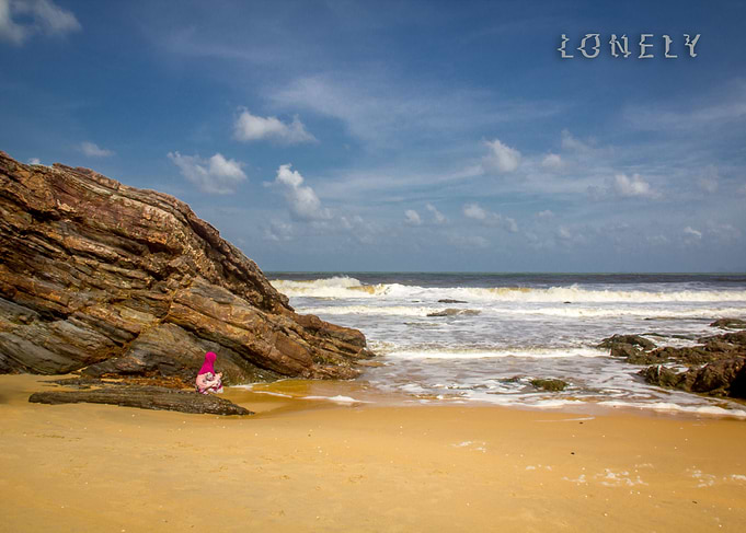 Lonely At Beach