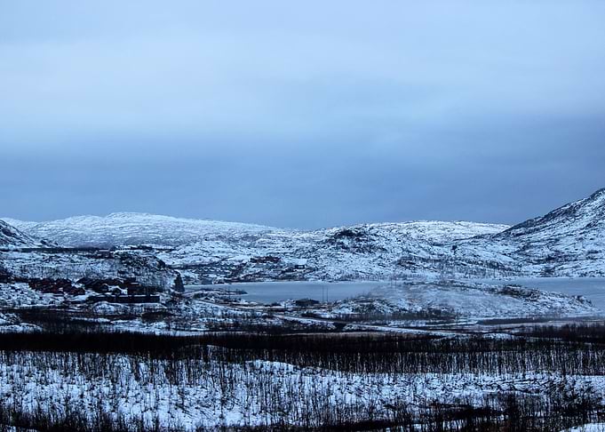 Mountains around Abisko