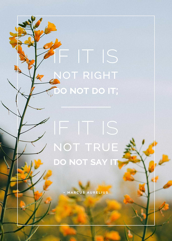 What is right Aurelius