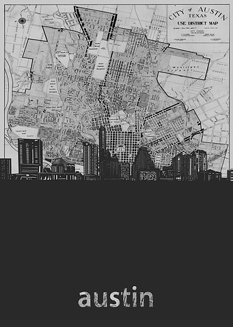 Austin skyline grey