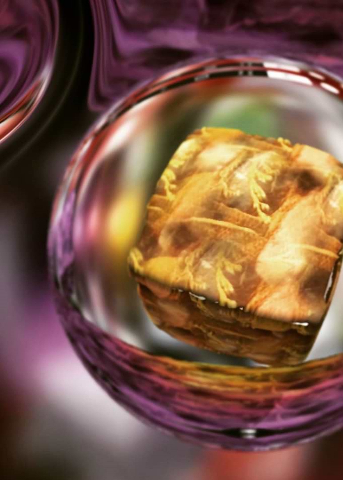 The Cube in the Bubble