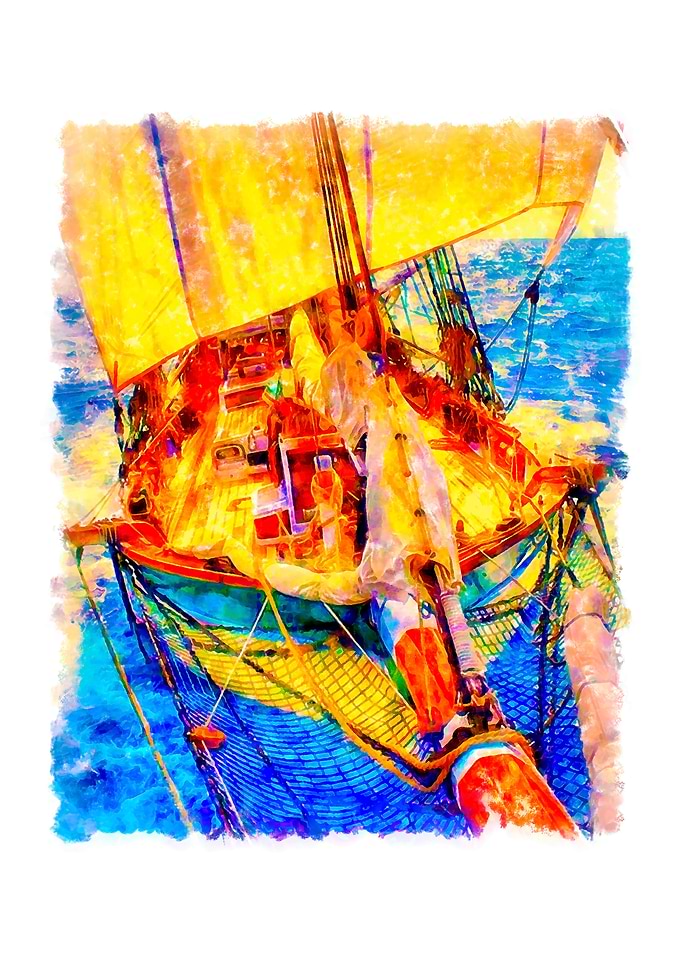 Sailing yacht
