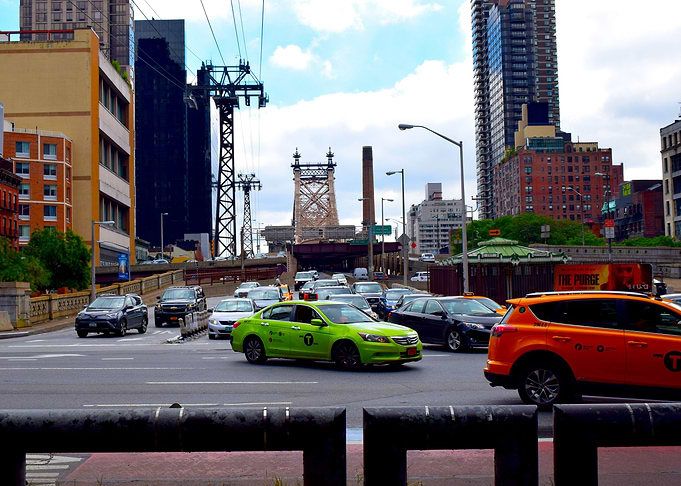 Queensboro Bridge traffic