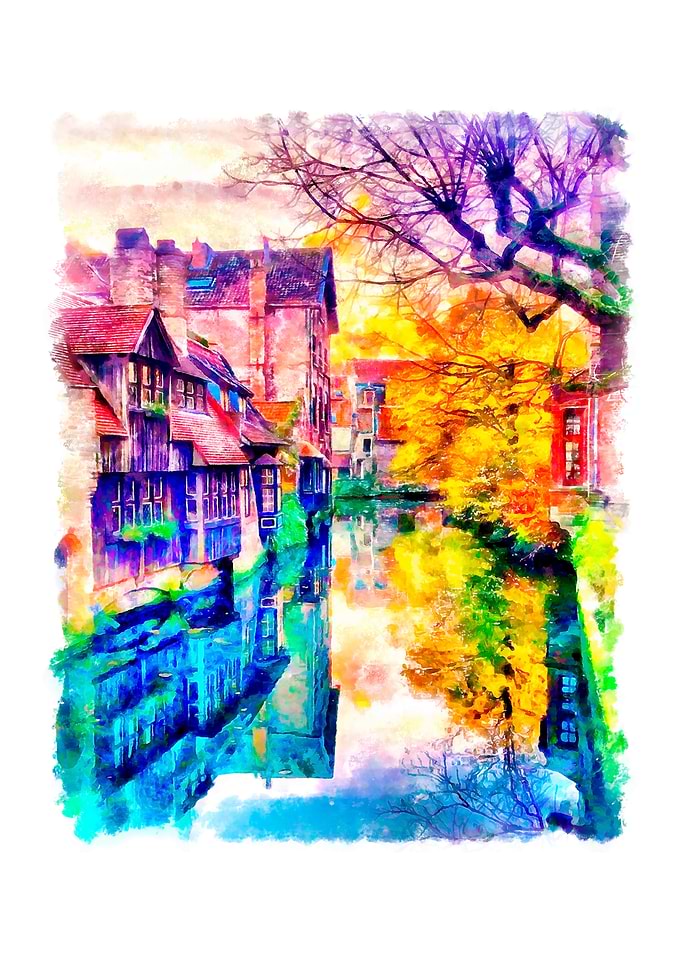 Bruges city in Belgium