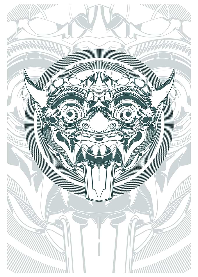 Bali Barong Indonesian