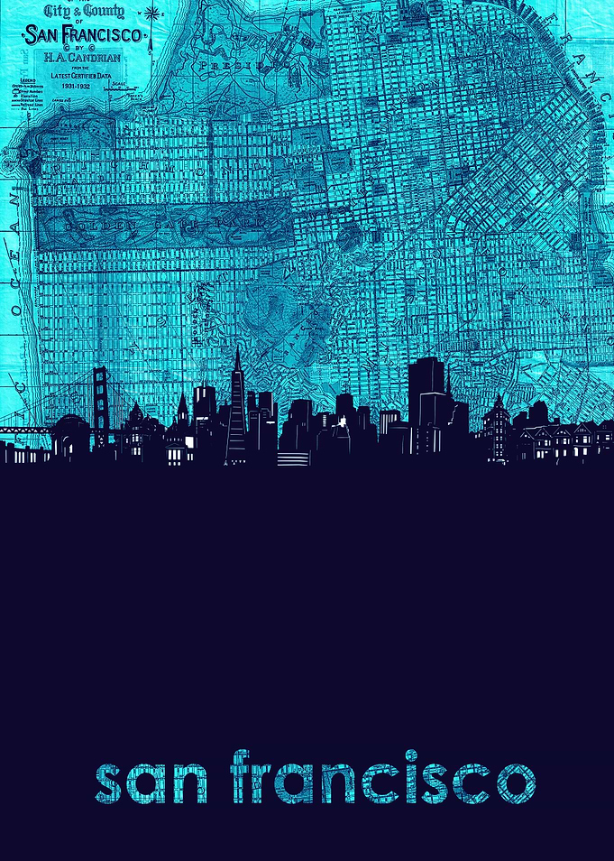 San Francisco turquoise