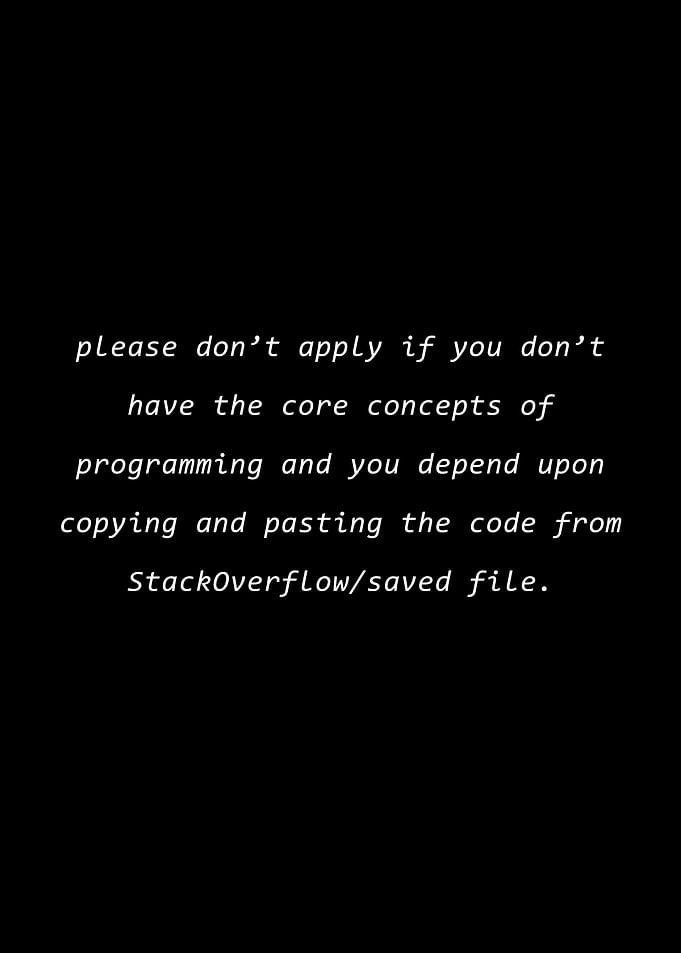 dont apply joke