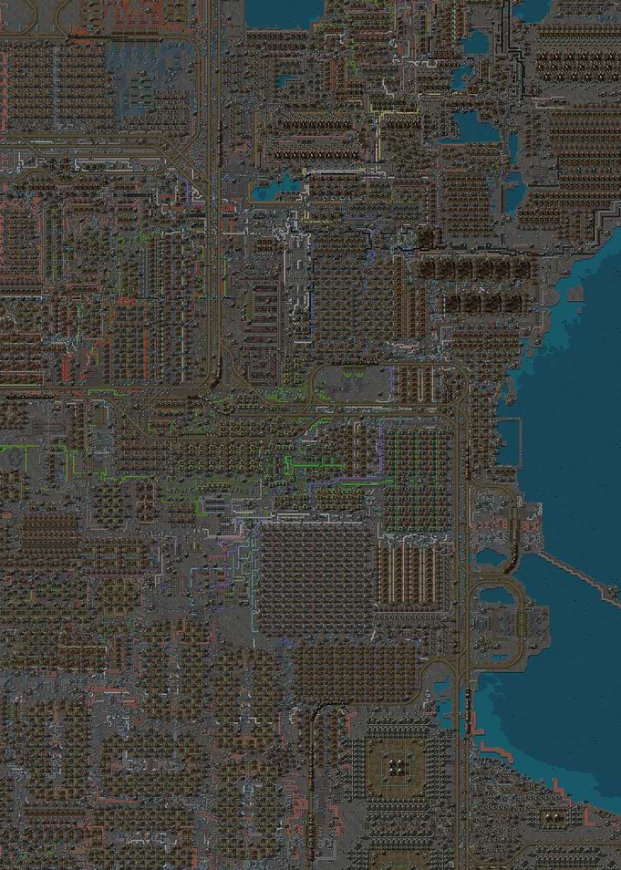 Factorio Spaghetti