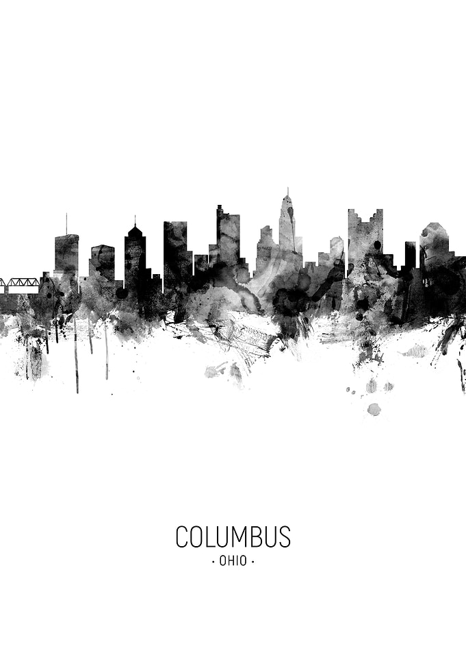 Columbus Ohio Skyline