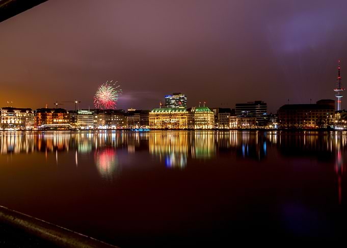 Hamburg Jungfernstieg