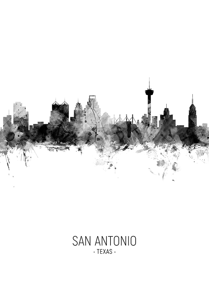 San Antonio Texas Skyline