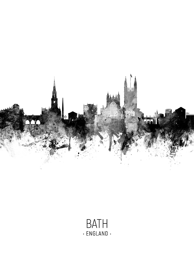 Bath England Skyline