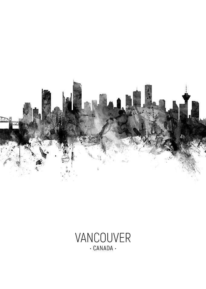 Vancouver Canada Skyline