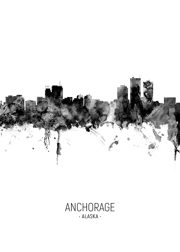Anchorage Alaska Skyline