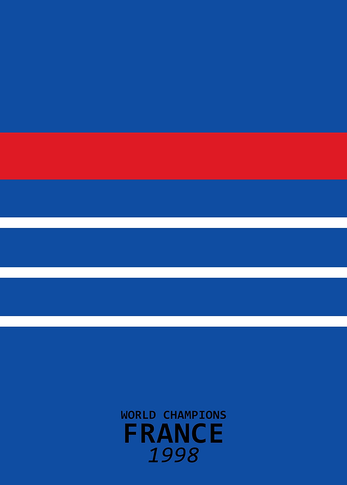 France 1998 shirt
