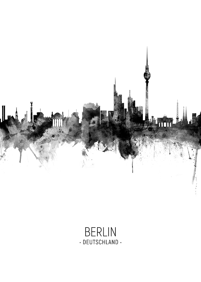 Berlin Germany Skyline