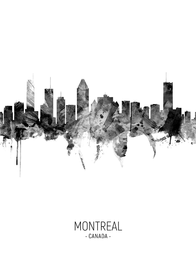 Montreal Canada Skyline