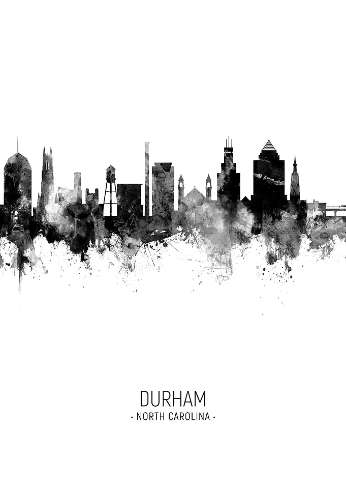 Durham NC Skyline