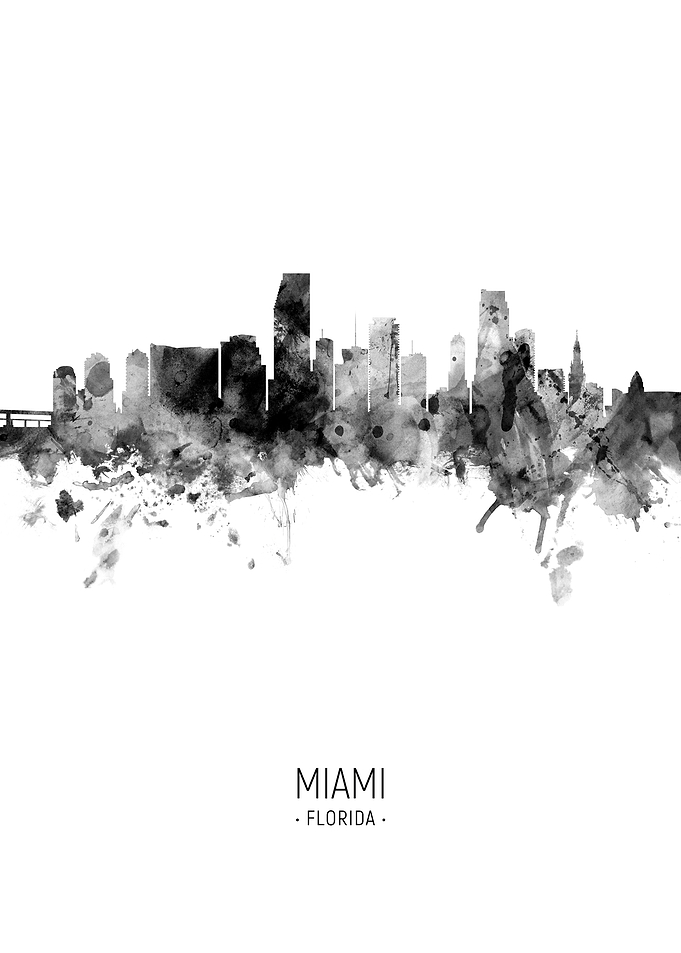 Miami Florida Skyline