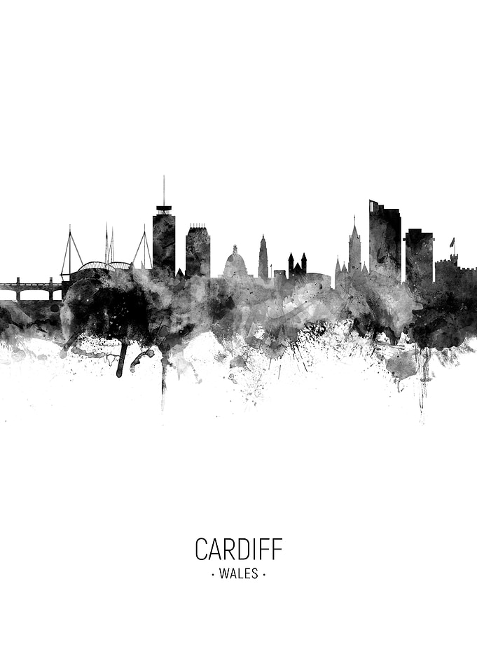 Cardiff Wales Skyline