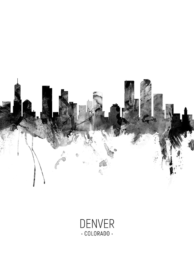 Denver Colorado Skyline