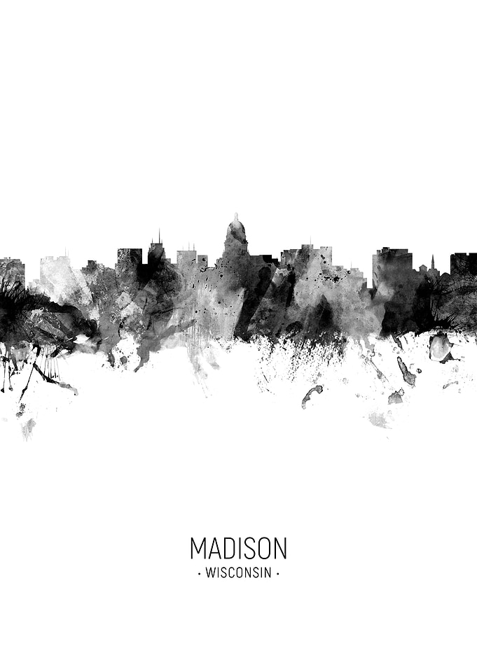 Madison Wisconsin Skyline