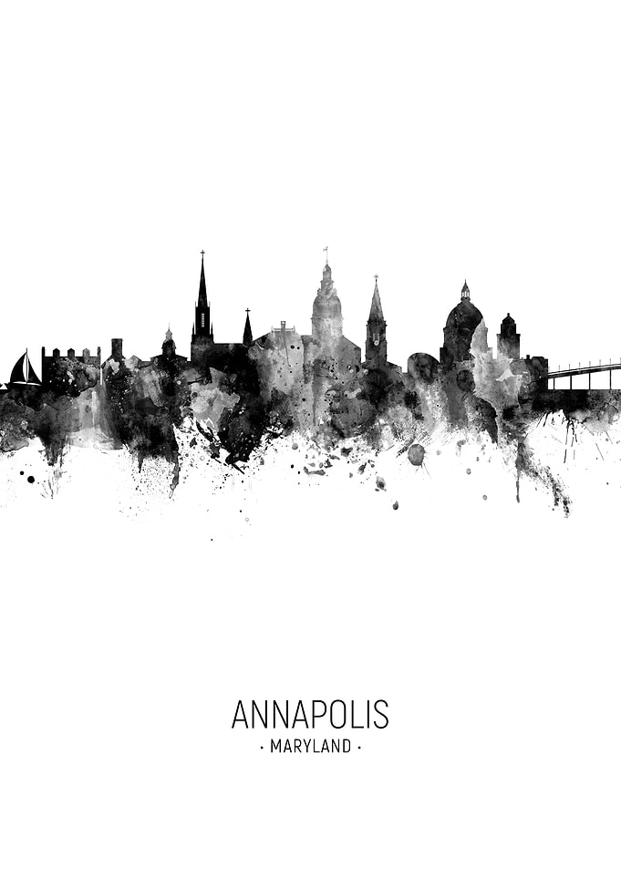 Annapolis Maryland Skyline