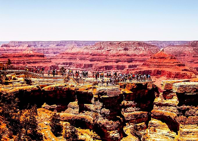 at Grand Canyon USA