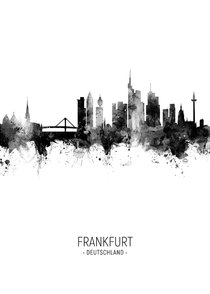 Frankfurt Germany Skyline