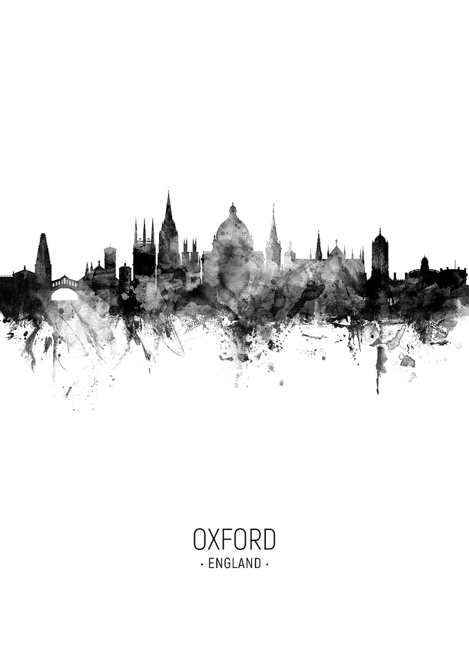 Oxford England Skyline