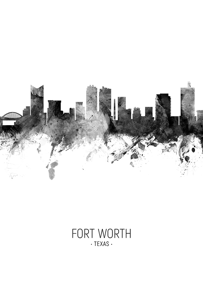 Fort Worth Texas Skyline