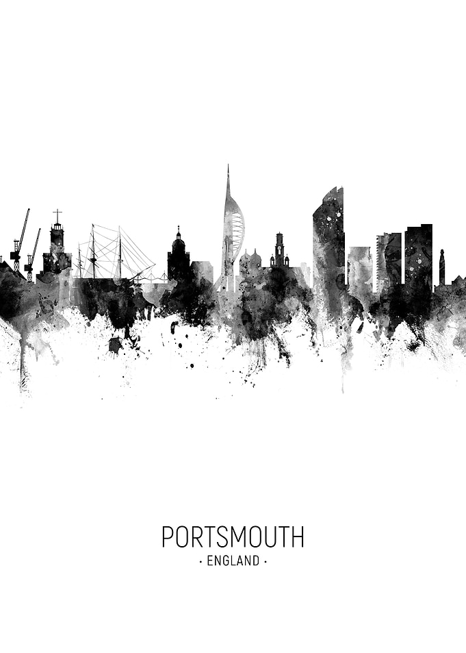 Portsmouth England Skyline