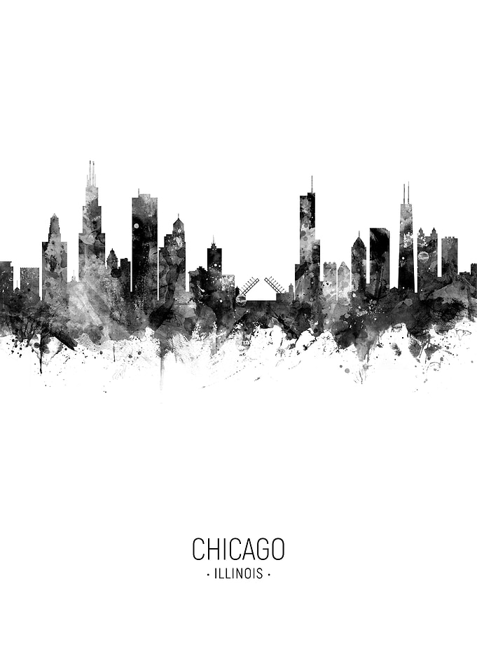 Chicago Illinois Skyline