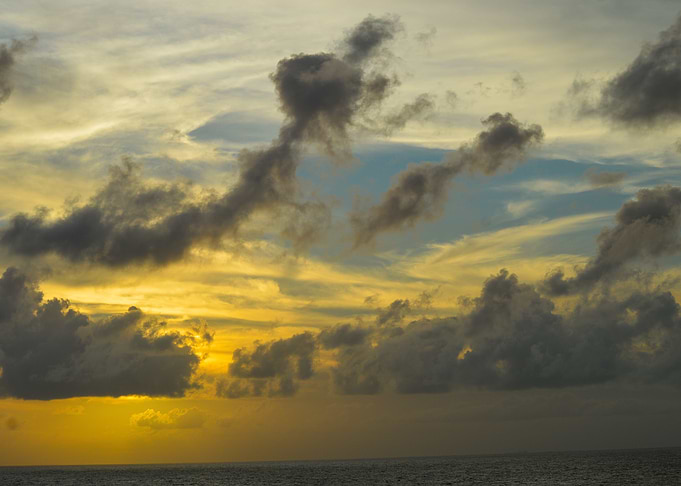 Sunset of Roatan Series #1