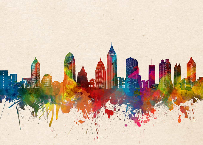 Atlanta watercolor