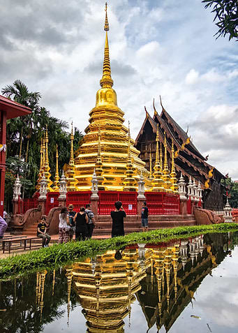 Temple reflection