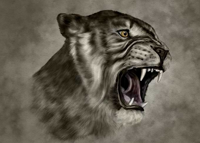 Roaring Liger