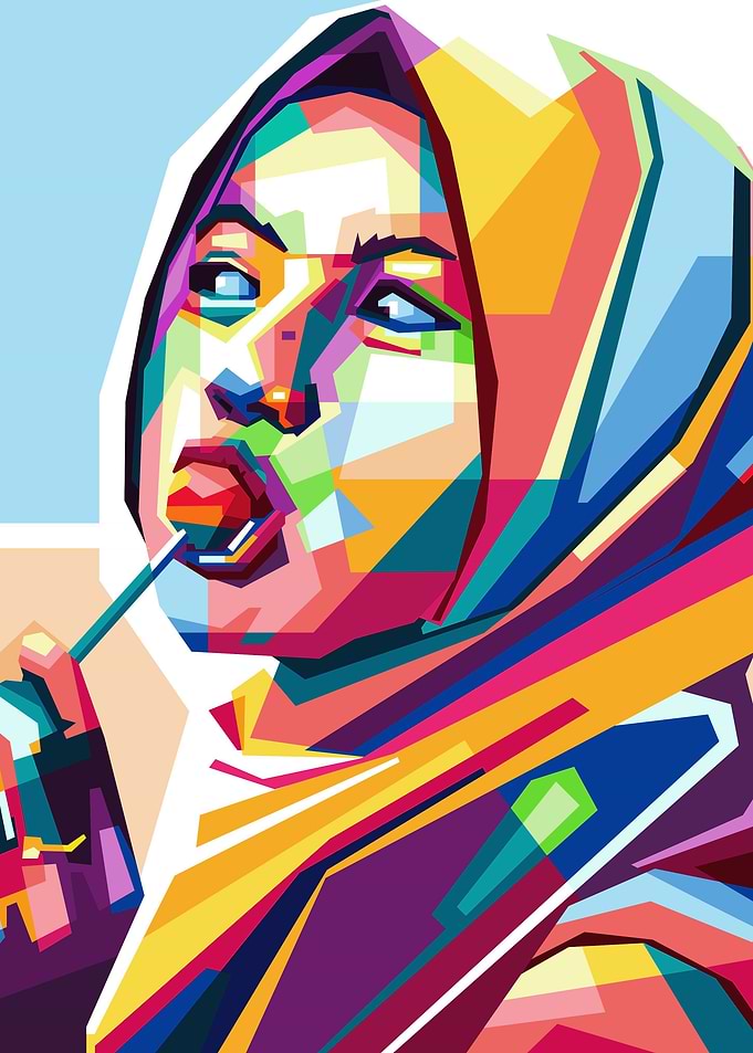 Hijab Eat Candy
