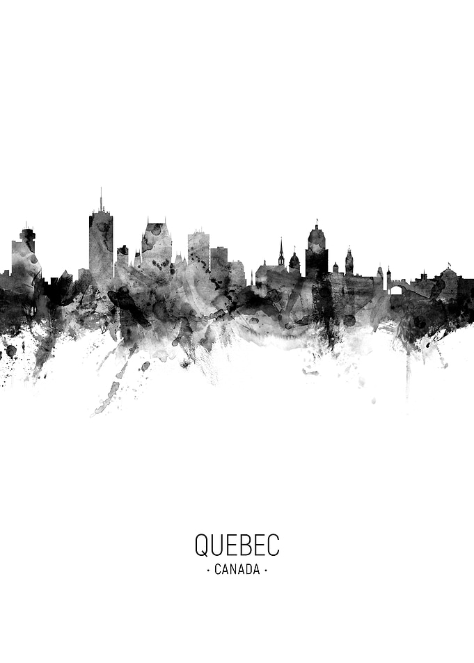 Quebec Canada Skyline