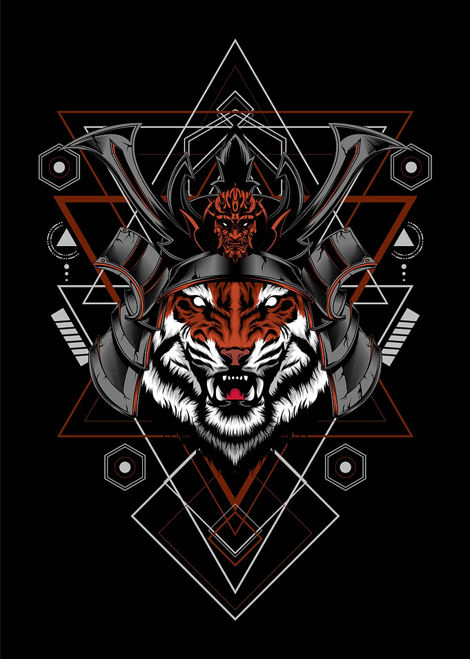 Tiger samurai geometry