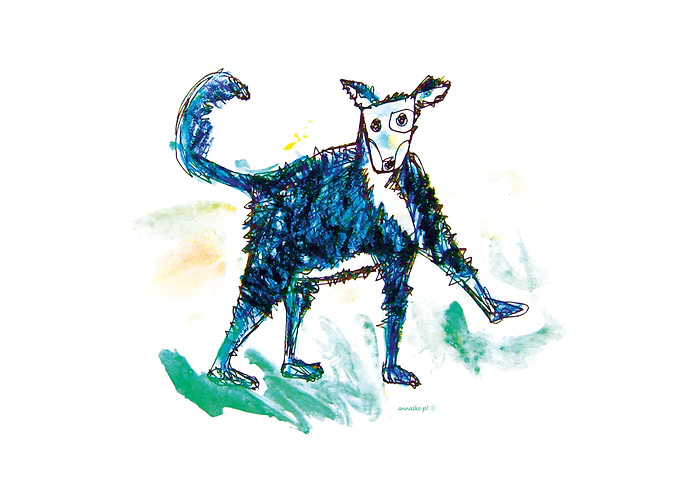 Little dog illustration
