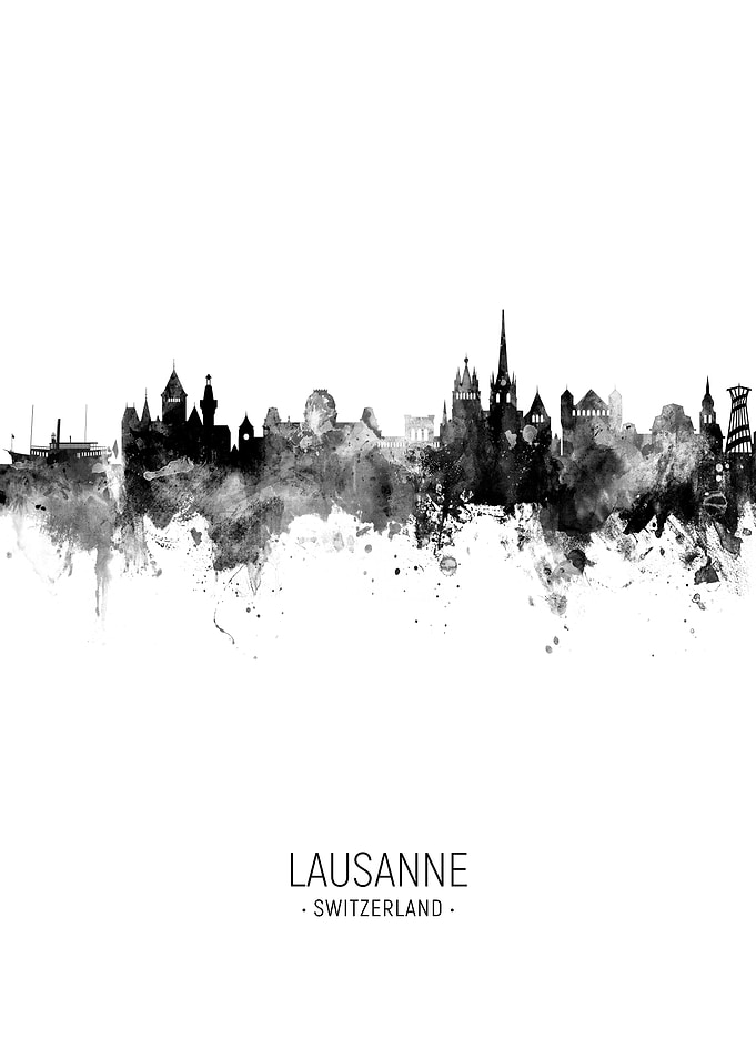 Lausanne Skyline