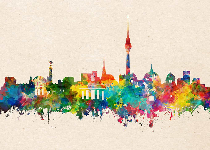 Berlin watercolor