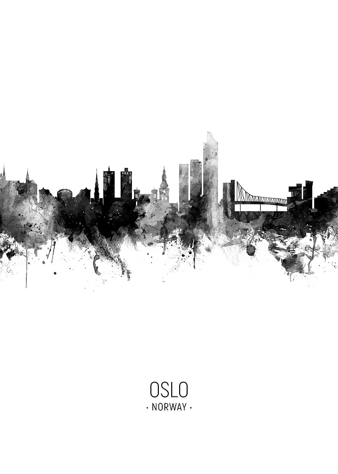 Oslo Norway Skyline