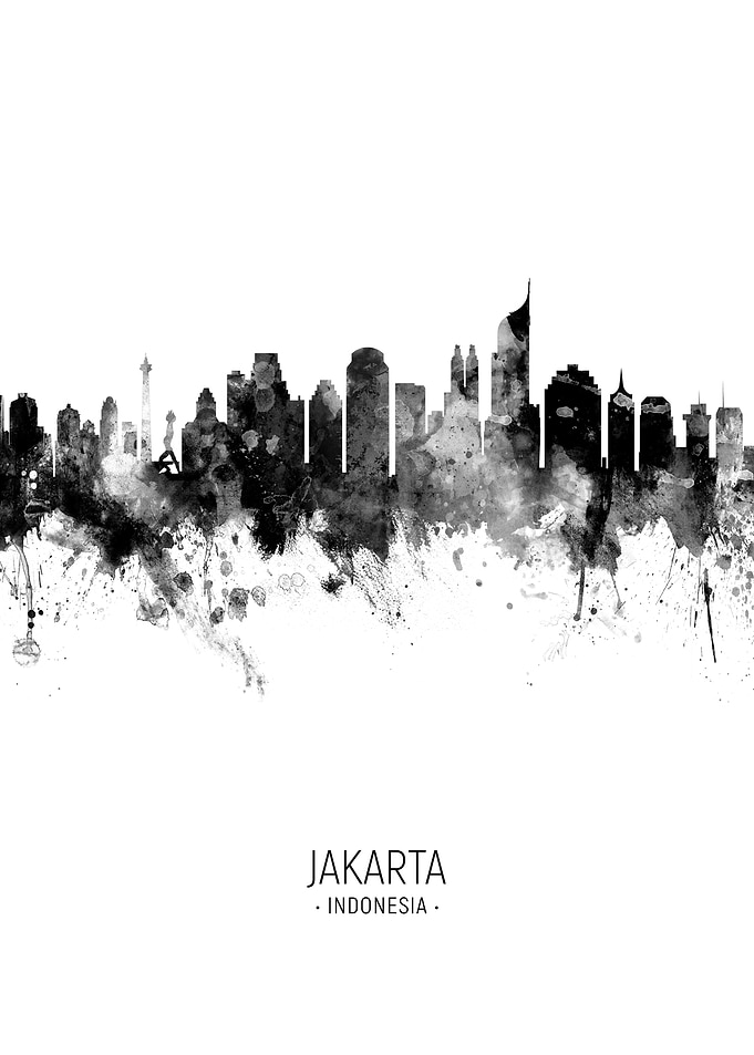 Jakarta Indonesia Skyline