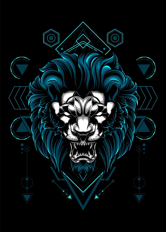 The Lion Sacred Geometry